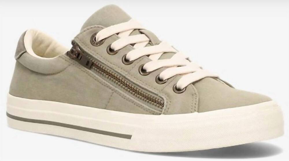 NEW TAOS women's z soul canvas sneakers in sage/olive distressed